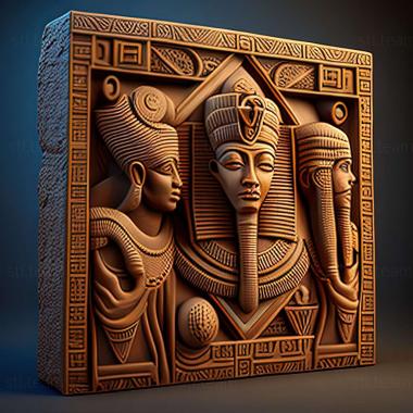 3D model Luxor 5 game (STL)